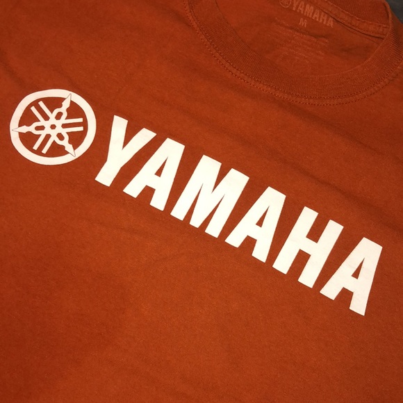 Medium Orange Yamaha Shortsleeve Tee - Picture 2 of 7